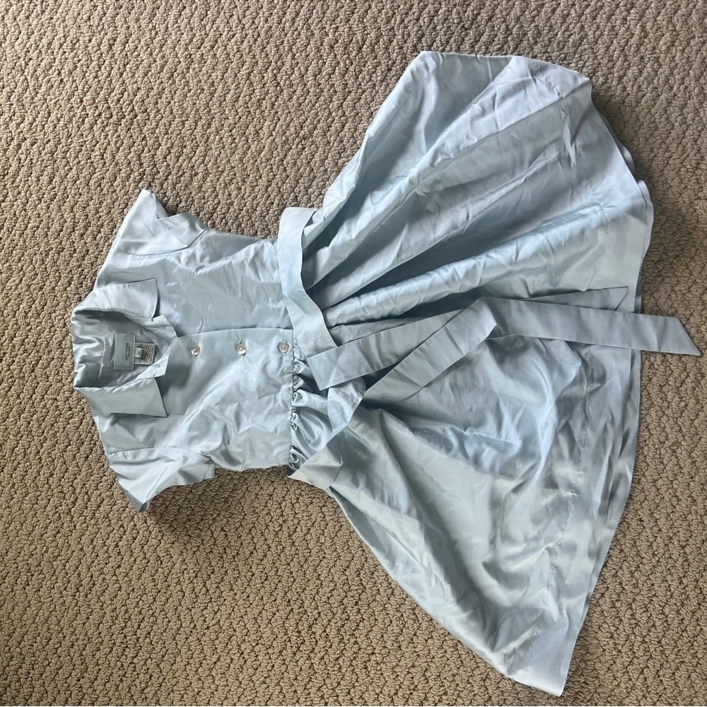 Lucy Sykes Blue Dress